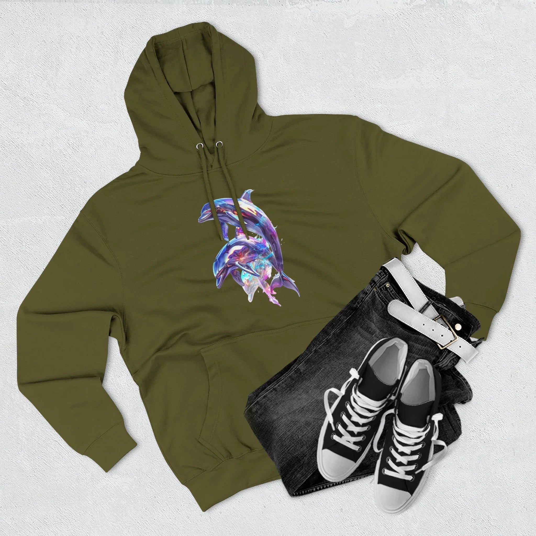Colorful Peace Sign Floral Skull Hoodie | Psychedelic Peace Skull - 250 USA Celebration