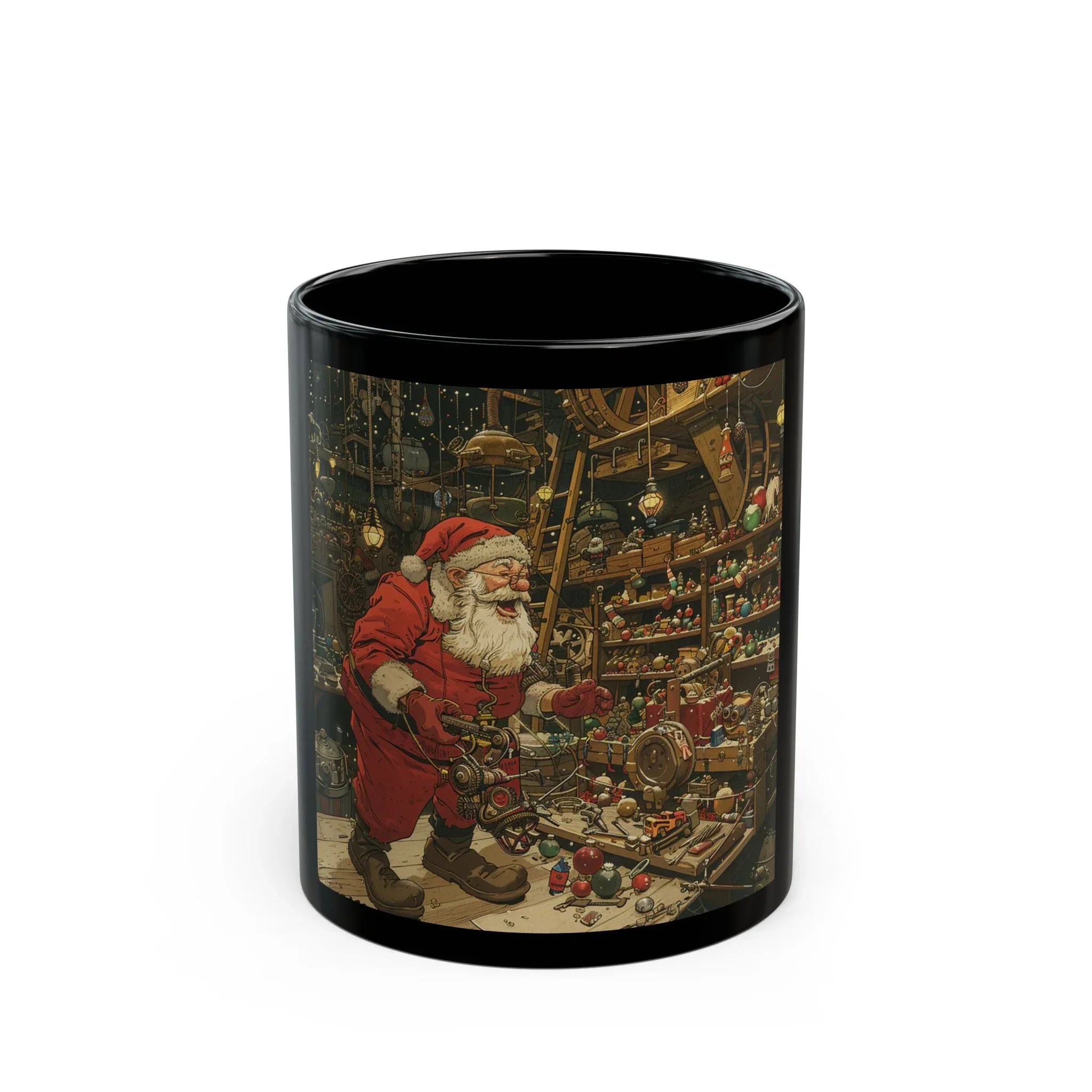 Christmas Coffee Mug, Holiday Mugs, Cute Xmas Cups, Funny Christmas Mug, Personalized Coffee Cups for Christmas, Festive Drinkware - 250 USA Celebration