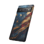 Distressed American Flag phone case | tough cases - 250 USA Celebration