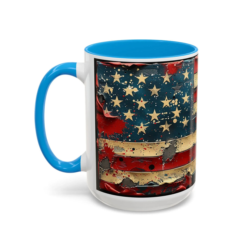 Colorful Mugs (11oz, 15oz) - 250 USA Celebration