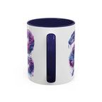 Psychedelic Ouroboros Snake Mug | Rainbow Galaxy Fractal Mushrooms - 250 USA Celebration