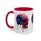 Psychedelic Third Eye Mug | Glowing Mushrooms, Melting Doves, Neon Lava Art - 250 USA Celebration