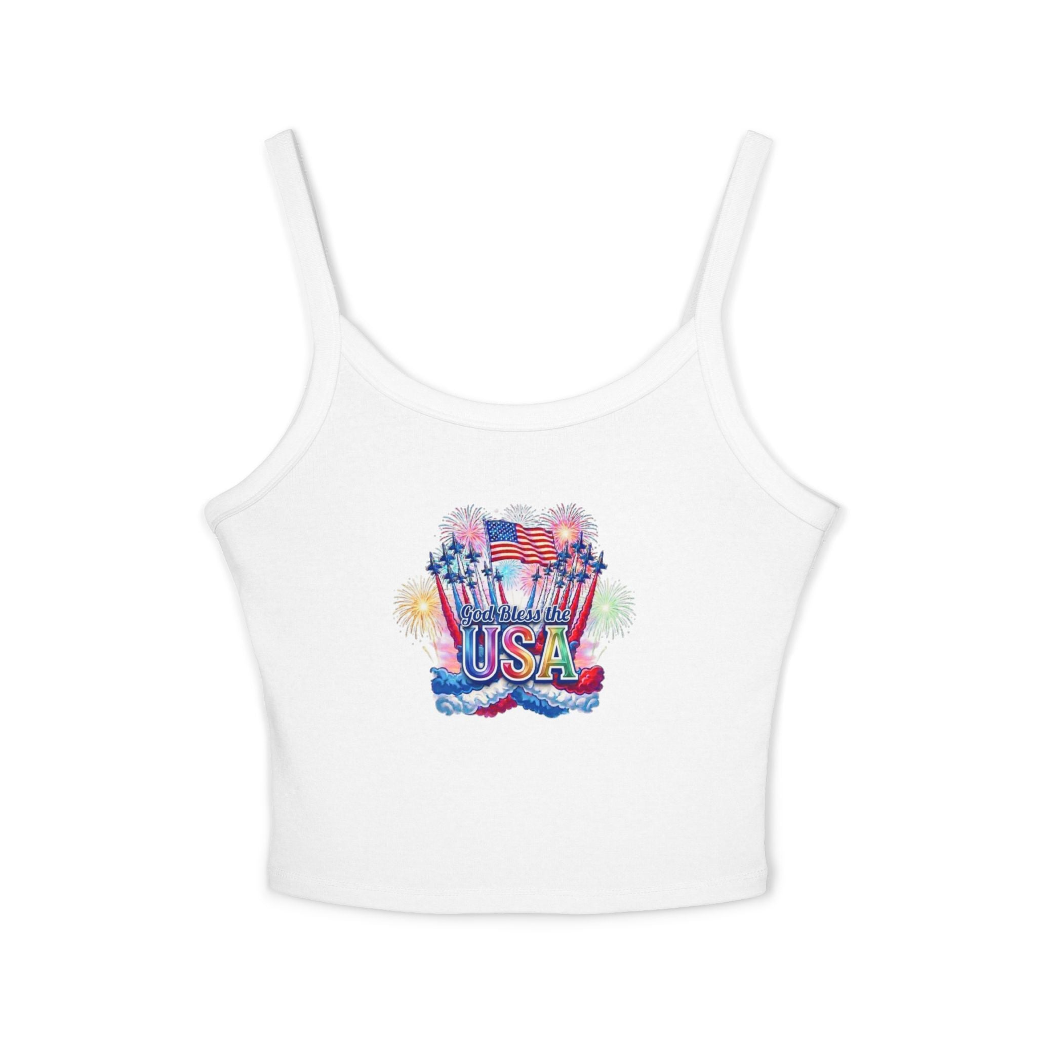 Official USA 250th Anniversary Crop Tank Top