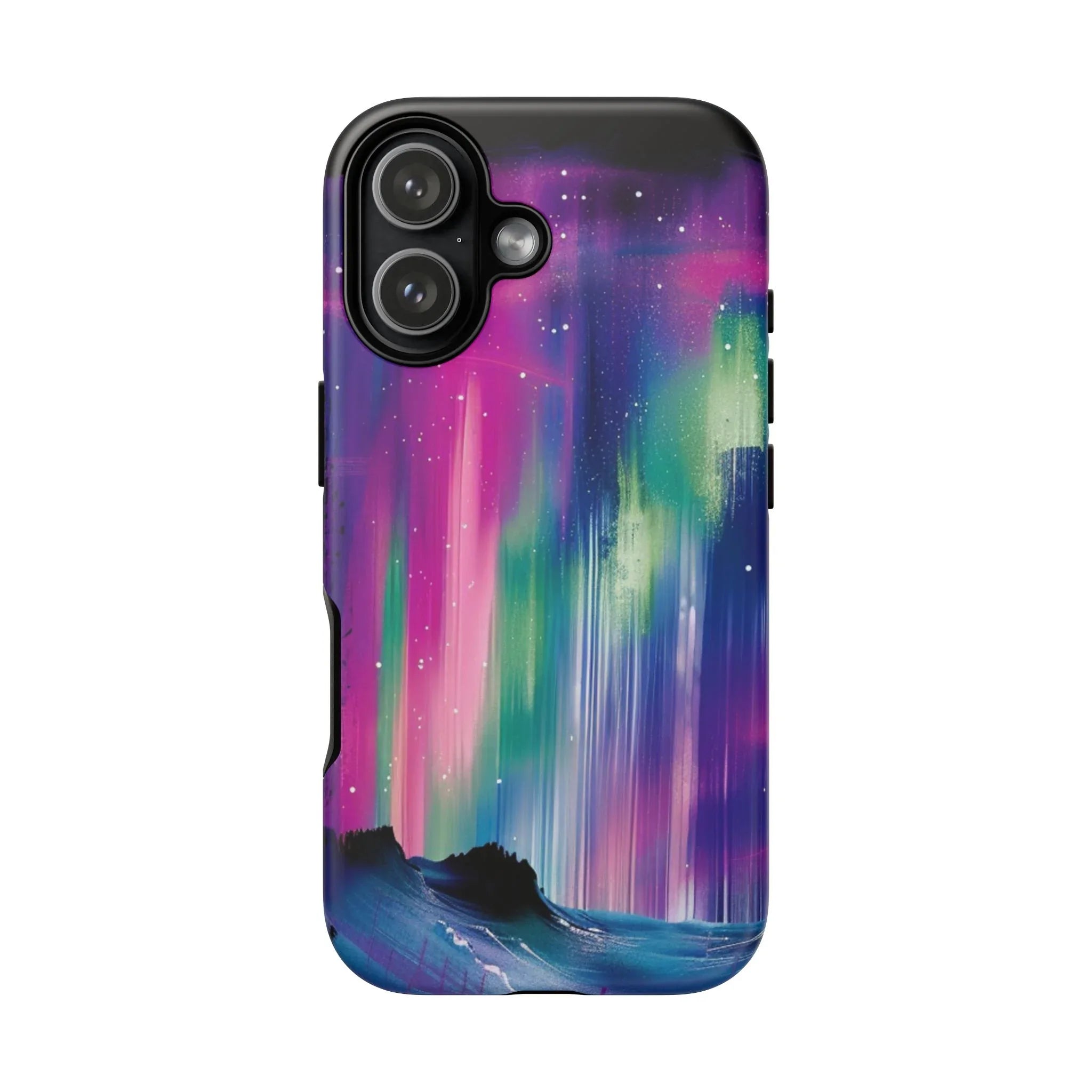 Aurora Borealis Phone Case | Tough iPhone Case, Northern Lights Sky - 250 USA Celebration