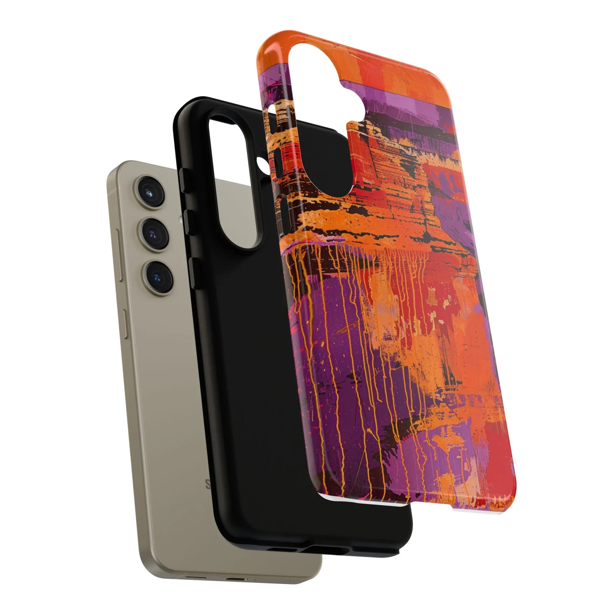 Abstract Drip Paint Tough Case | Phone Case - 250 USA Celebration