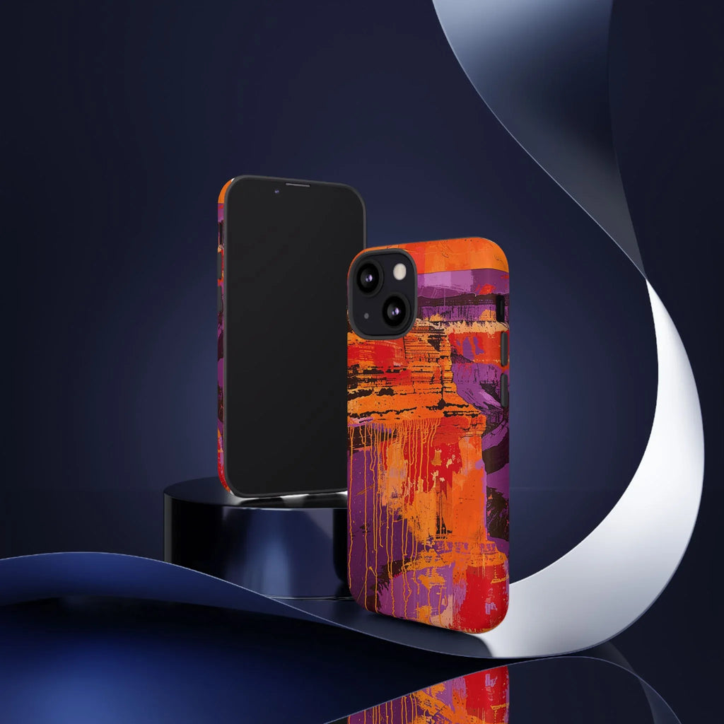 Abstract Drip Paint Tough Case | Phone Case - 250 USA Celebration