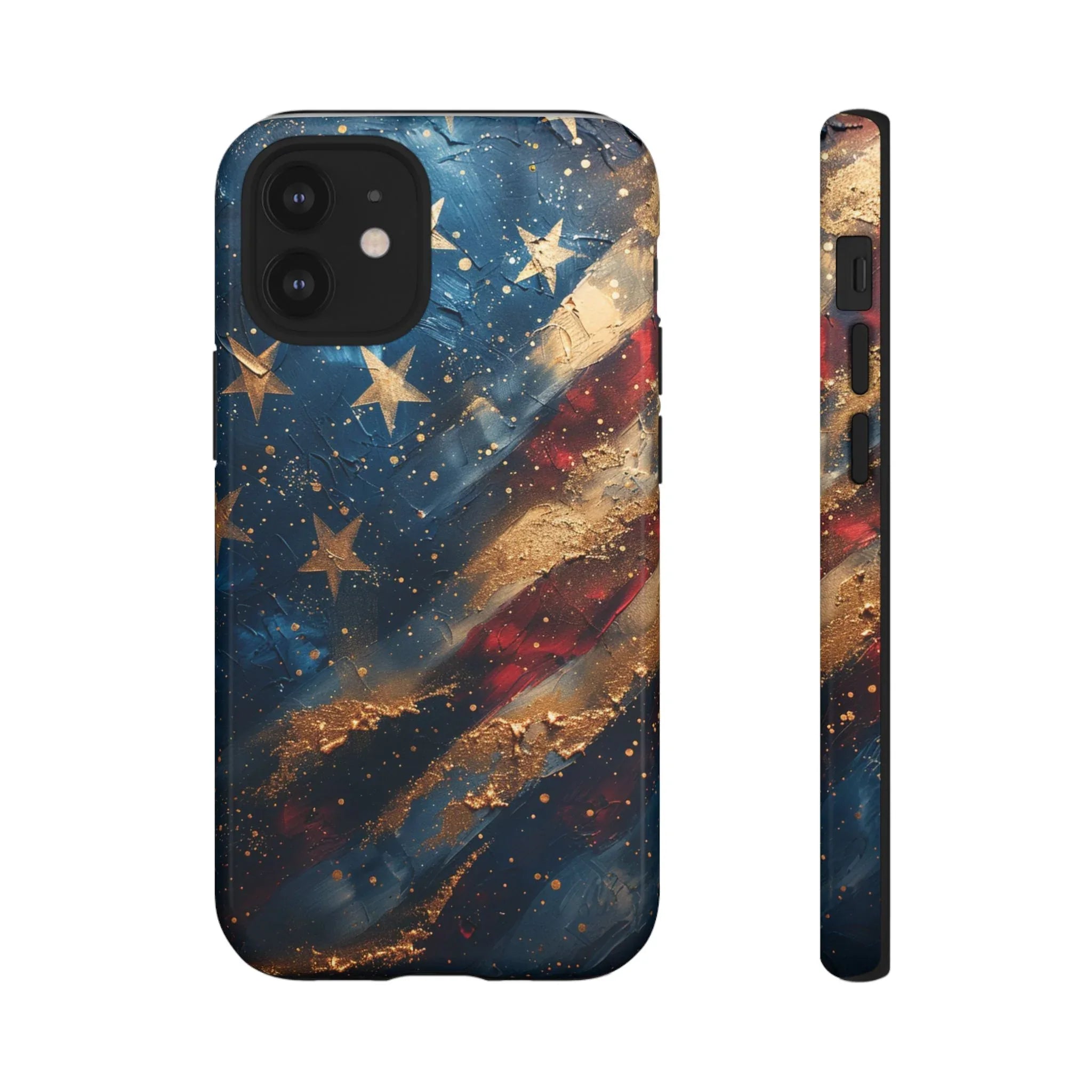 Distressed American Flag phone case | tough cases - 250 USA Celebration