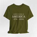America 1776–2026 T-Shirt — United States of America Patriotic Tee