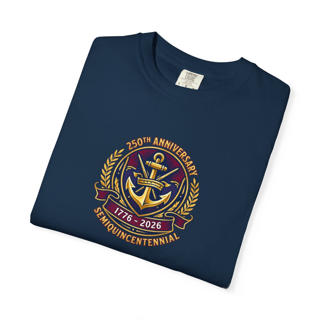 Official 250th Anchor Crest Double-Sided Tee