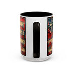 Colorful Mugs (11oz, 15oz) - 250 USA Celebration