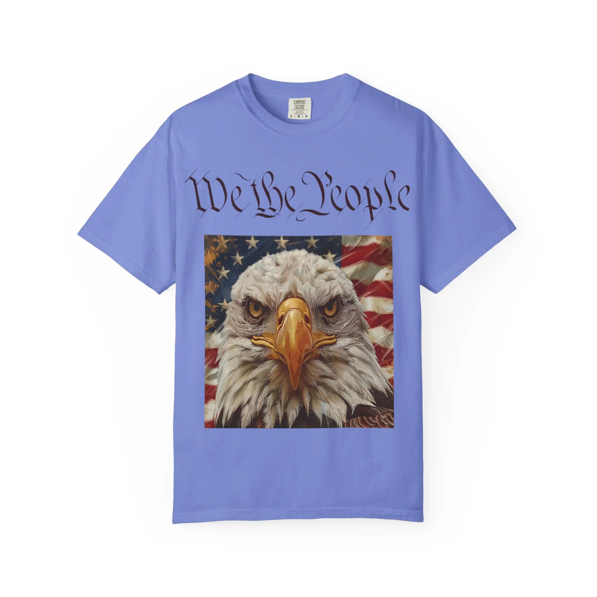 We the People Bald Eagle T-Shirt | American Flag Patriotic Tee, Patriotic T-Shirt, 250 America, America 250 Celebration - 250 USA Celebration