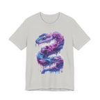 Psychedelic Rainbow Ouroboros Tee | Galaxy Fractal Mushroom Snake - 250 USA Celebration