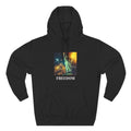 Freedom Statue Hoodie — Patriotic Liberty Graphic Hoodie
