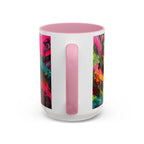 Abstract Colorful Brushstroke Mug | 11oz 15oz Ceramic - 250 USA Celebration