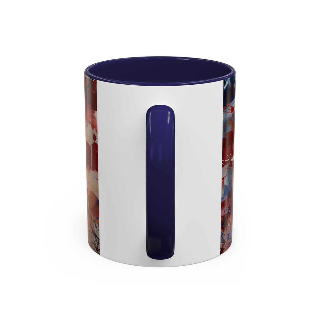 Patriotic Eagle Coffee Mug - Bold American Bald Eagle Art (11/15oz)