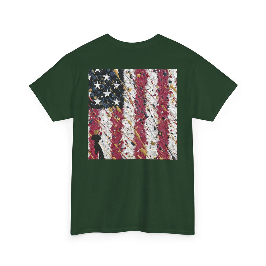 Patriotic American T-Shirts, USA Graphic Tees, Flag T-Shirts, Independence Day Apparel, Funny Patriotic Shirts, Custom American Tees - 250 USA Celebration