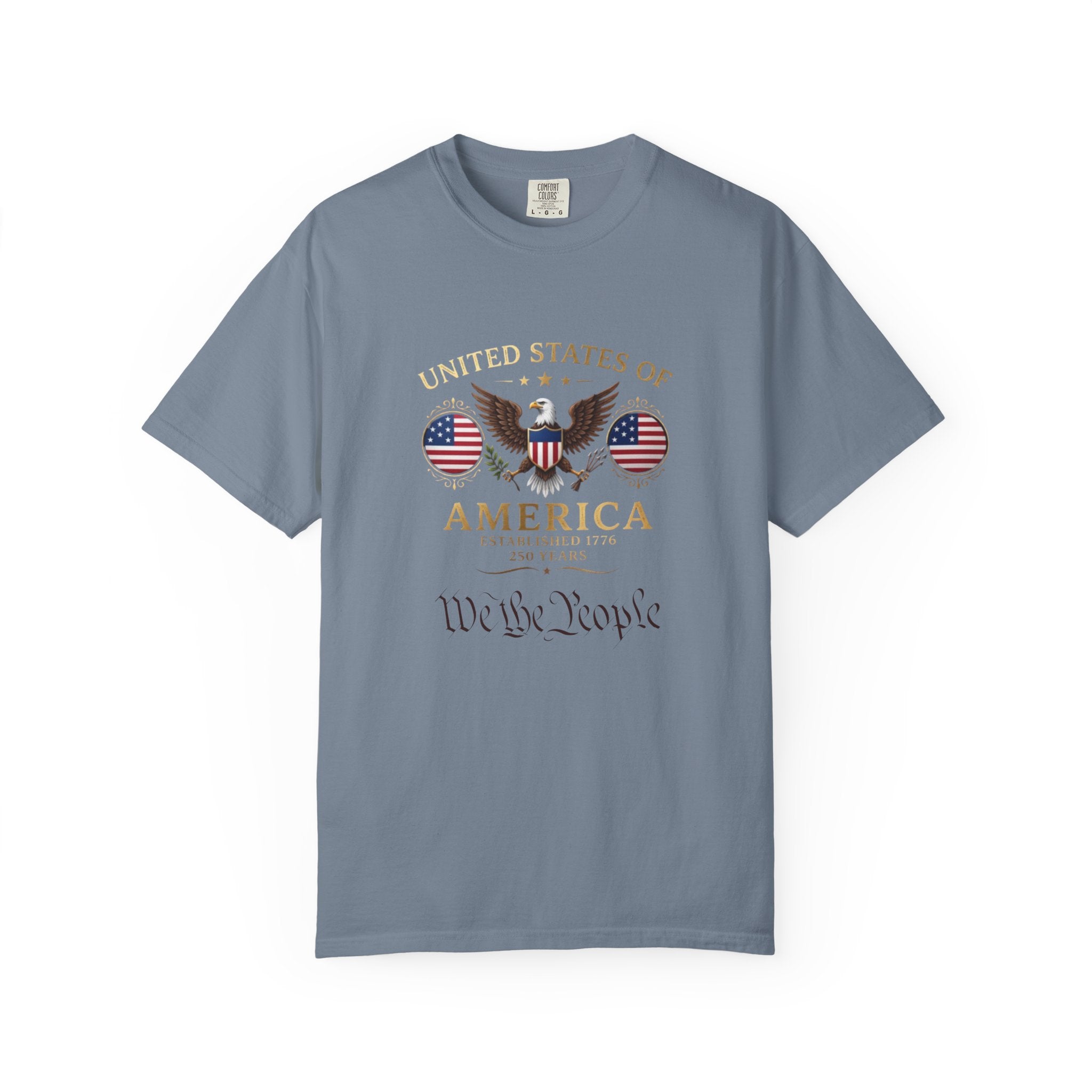 We the People American Flag T-Shirt | 250 Years of Freedom