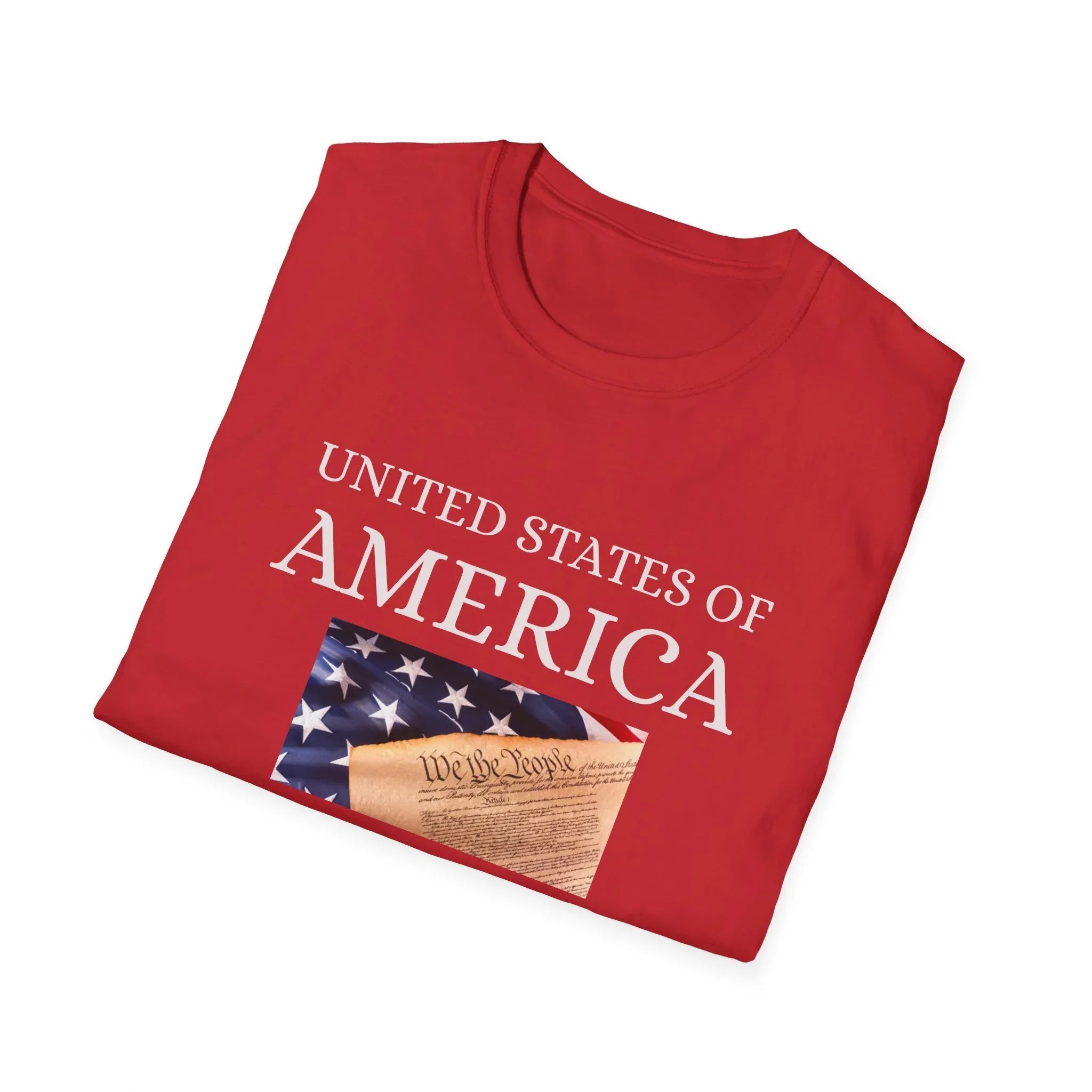 Unisex Softstyle T-Shirt - 250 USA Celebration