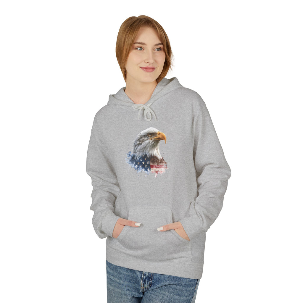 American Flag Eagle hoodie | Patriotic Bald Eagle design