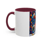 Colorful Mugs (11oz, 15oz) Santa Claus Coffee Cup, Santa Claus Coffee Mug - 250 USA Celebration