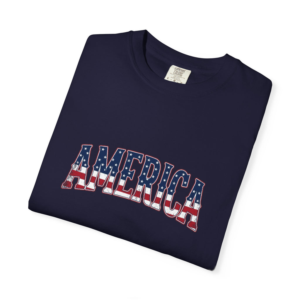Classic America Patriotic T-Shirt - Unisex Comfort Tee