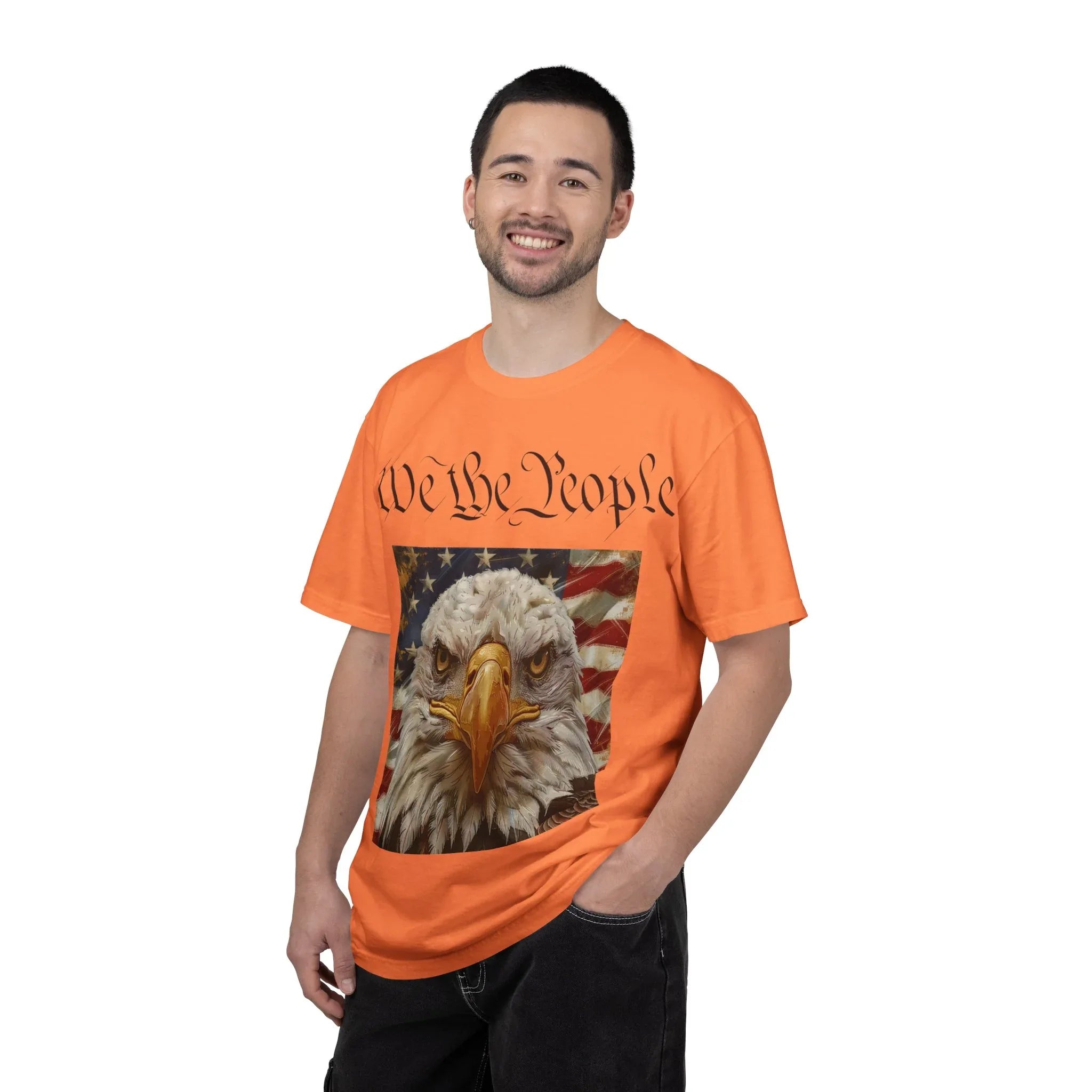 We the People Bald Eagle T-Shirt | American Flag Patriotic Tee, Patriotic T-Shirt, 250 America, America 250 Celebration - 250 USA Celebration