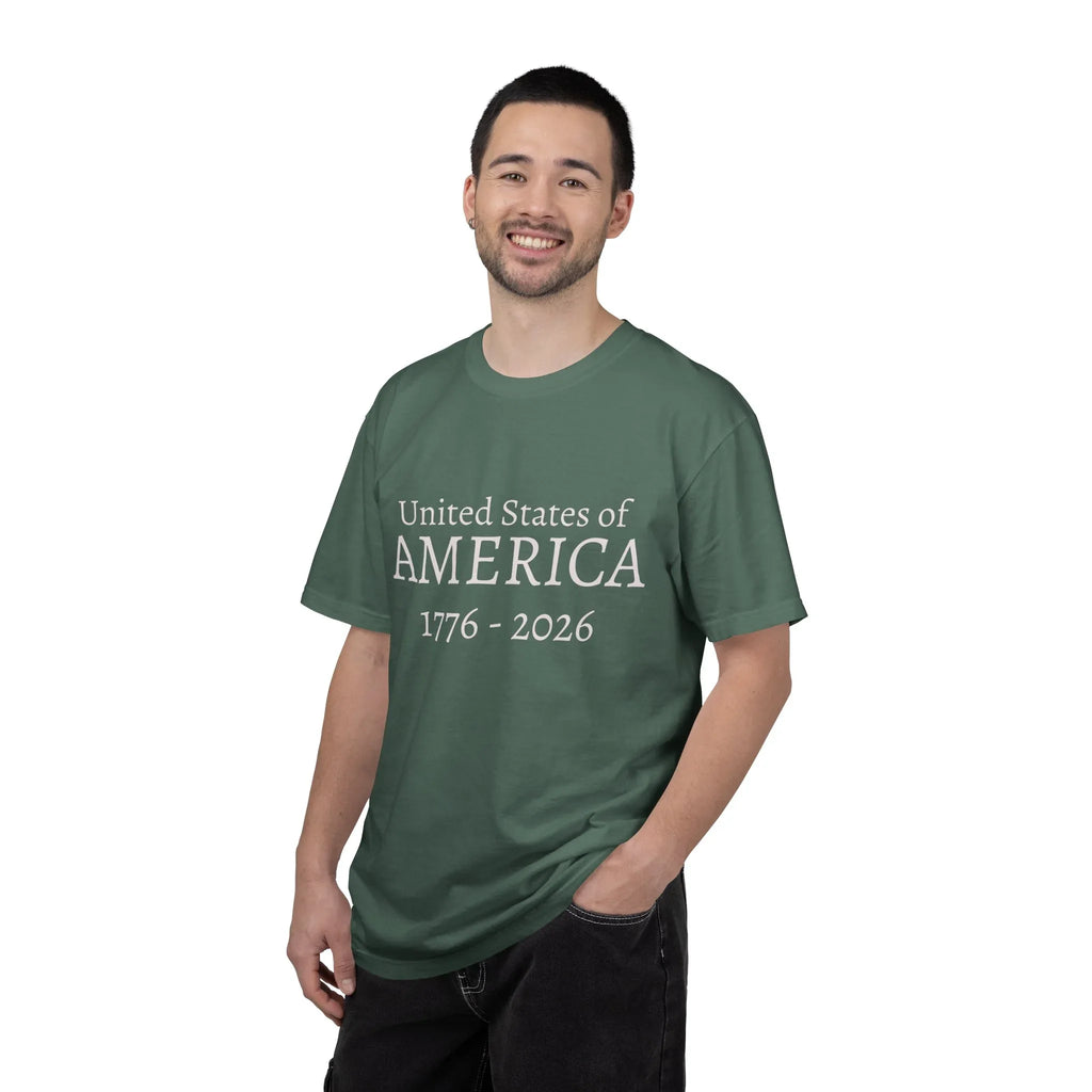 United States of AMERICA 1776-2026 T-Shirt | Patriotic Anniversary Tee - 250 USA Celebration