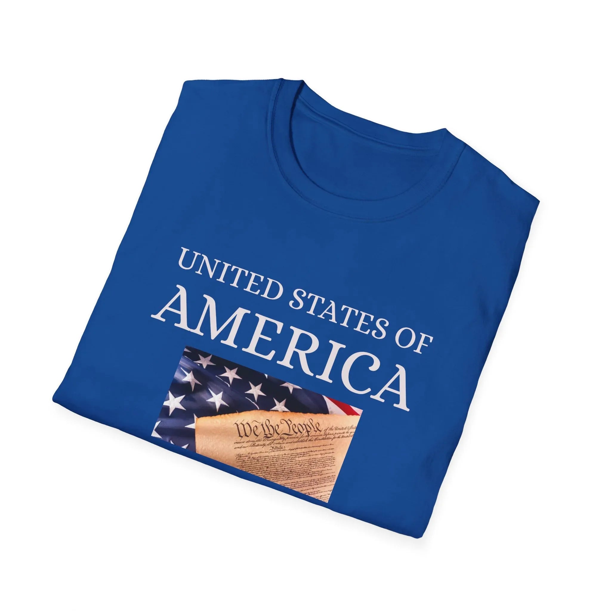 Unisex Softstyle T-Shirt - 250 USA Celebration