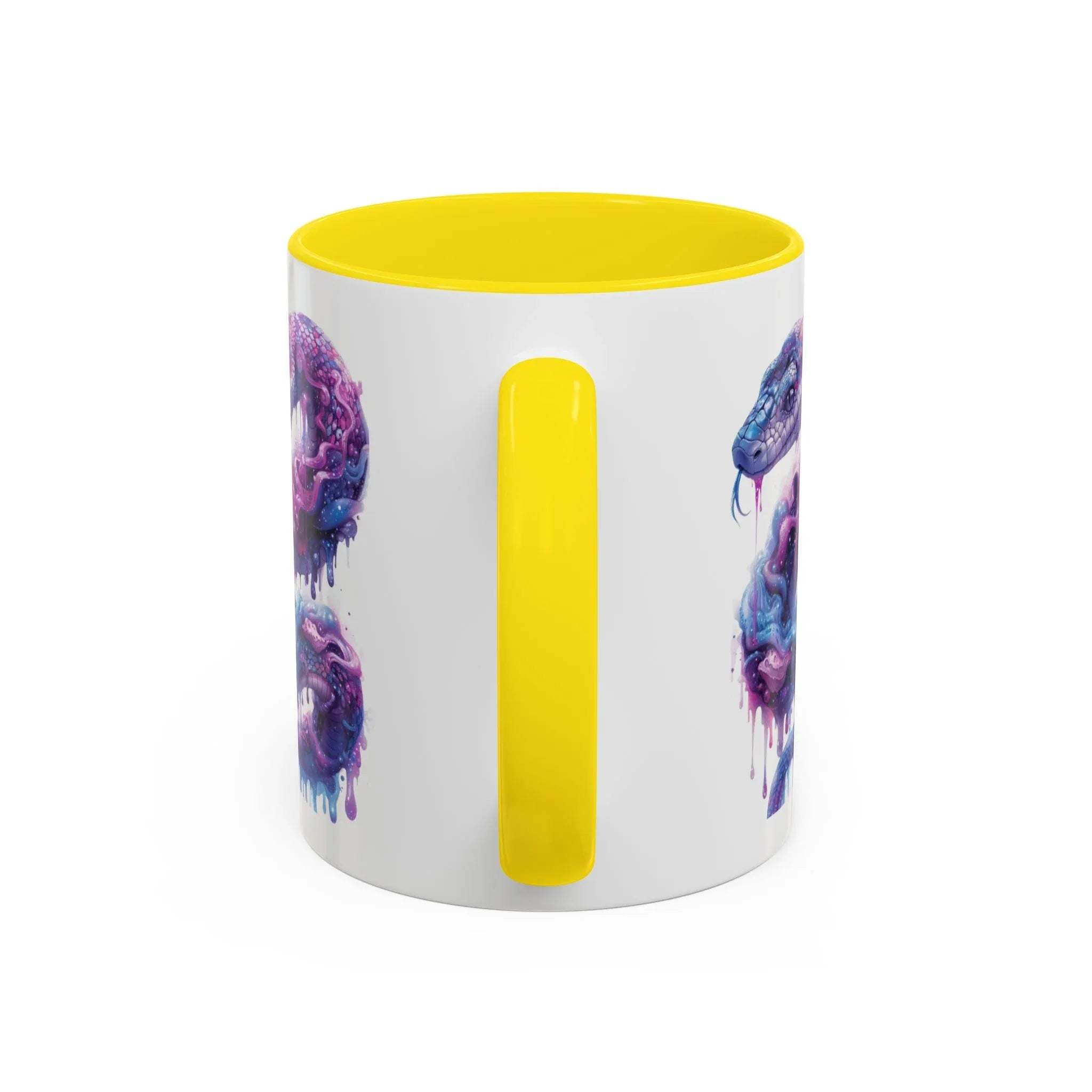 Psychedelic Ouroboros Snake Mug | Rainbow Galaxy Fractal Mushrooms - 250 USA Celebration