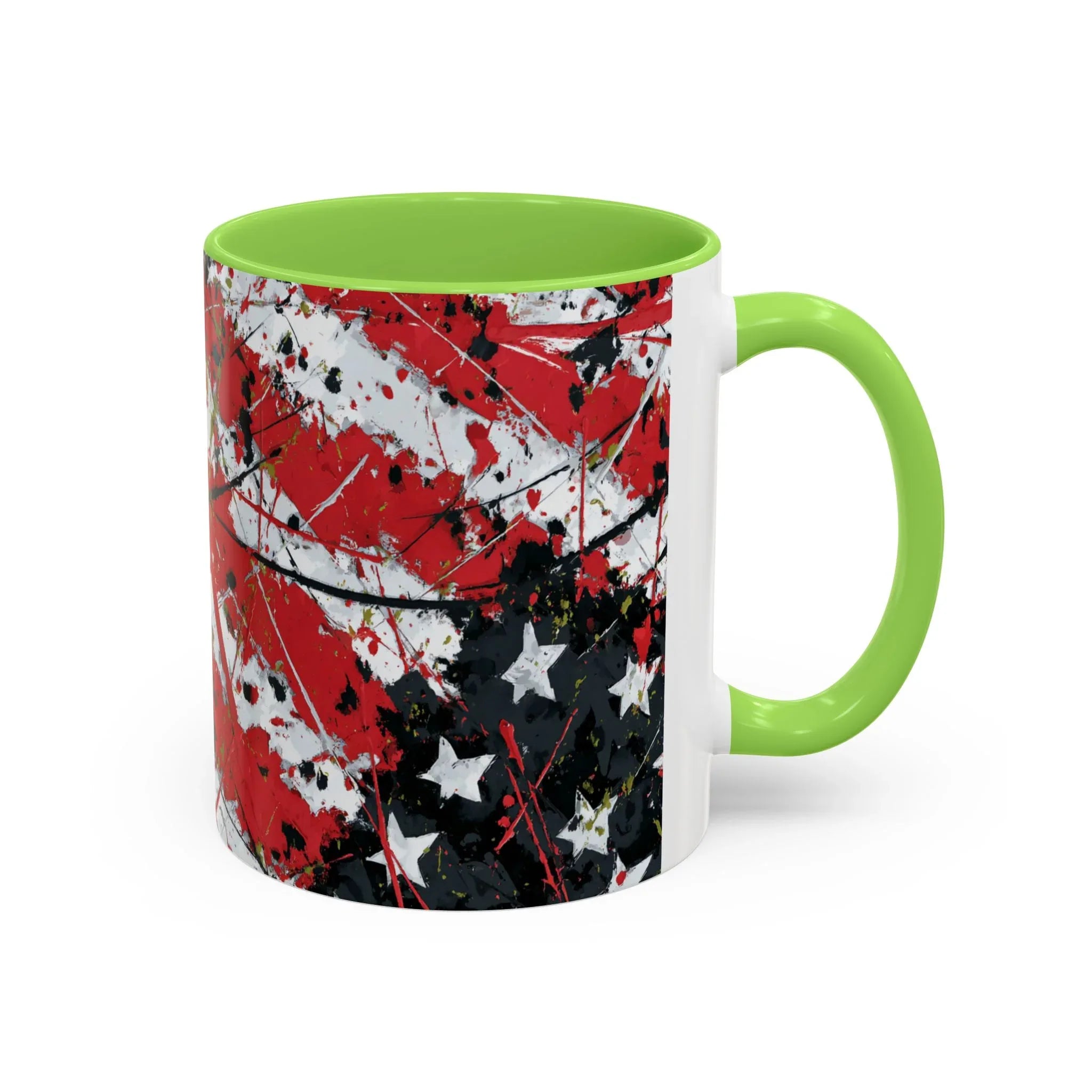 Abstract American Flag Mug | 11oz or 15oz Ceramic - 250 USA Celebration
