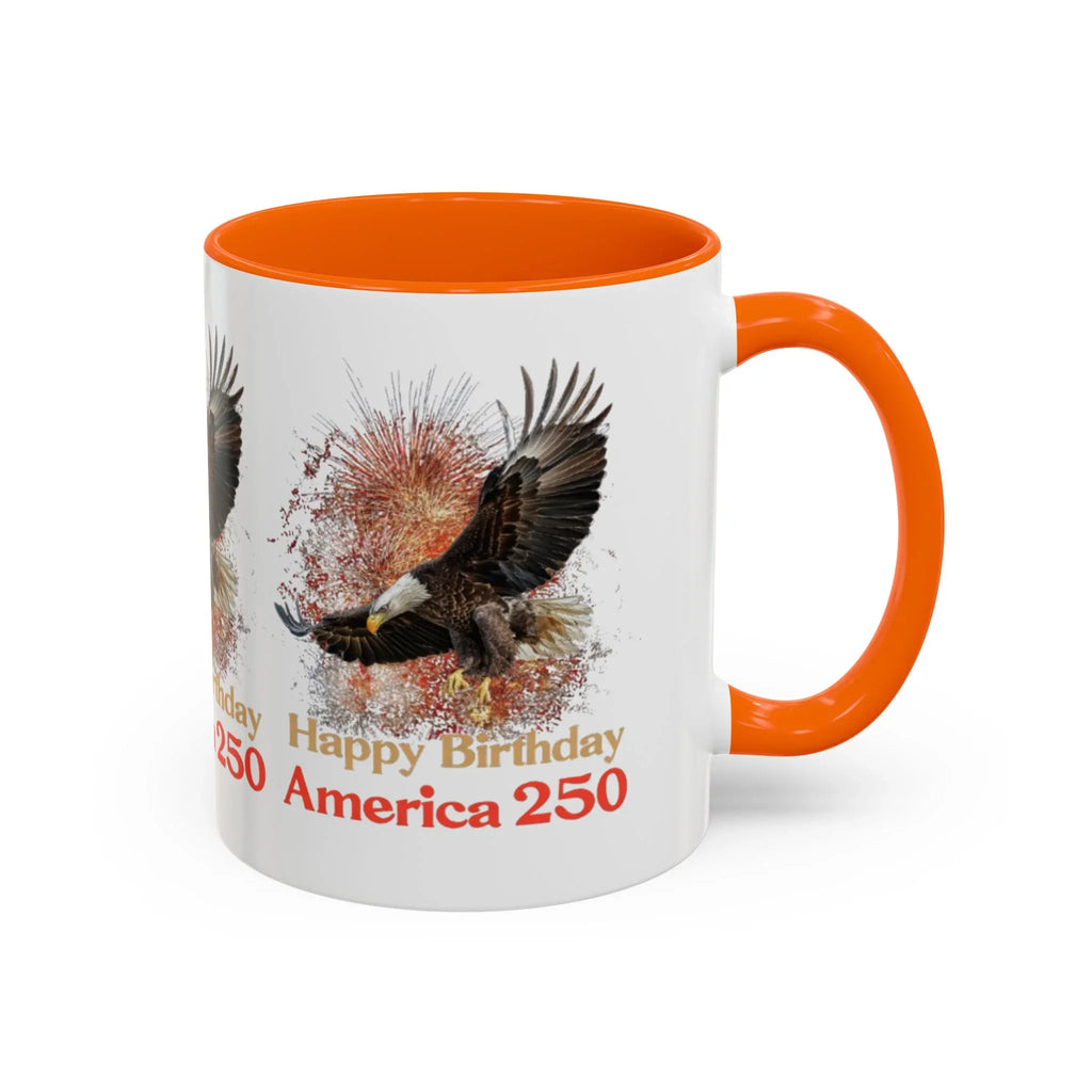 Accent Coffee Mug (11, 15oz) - 250 USA Celebration