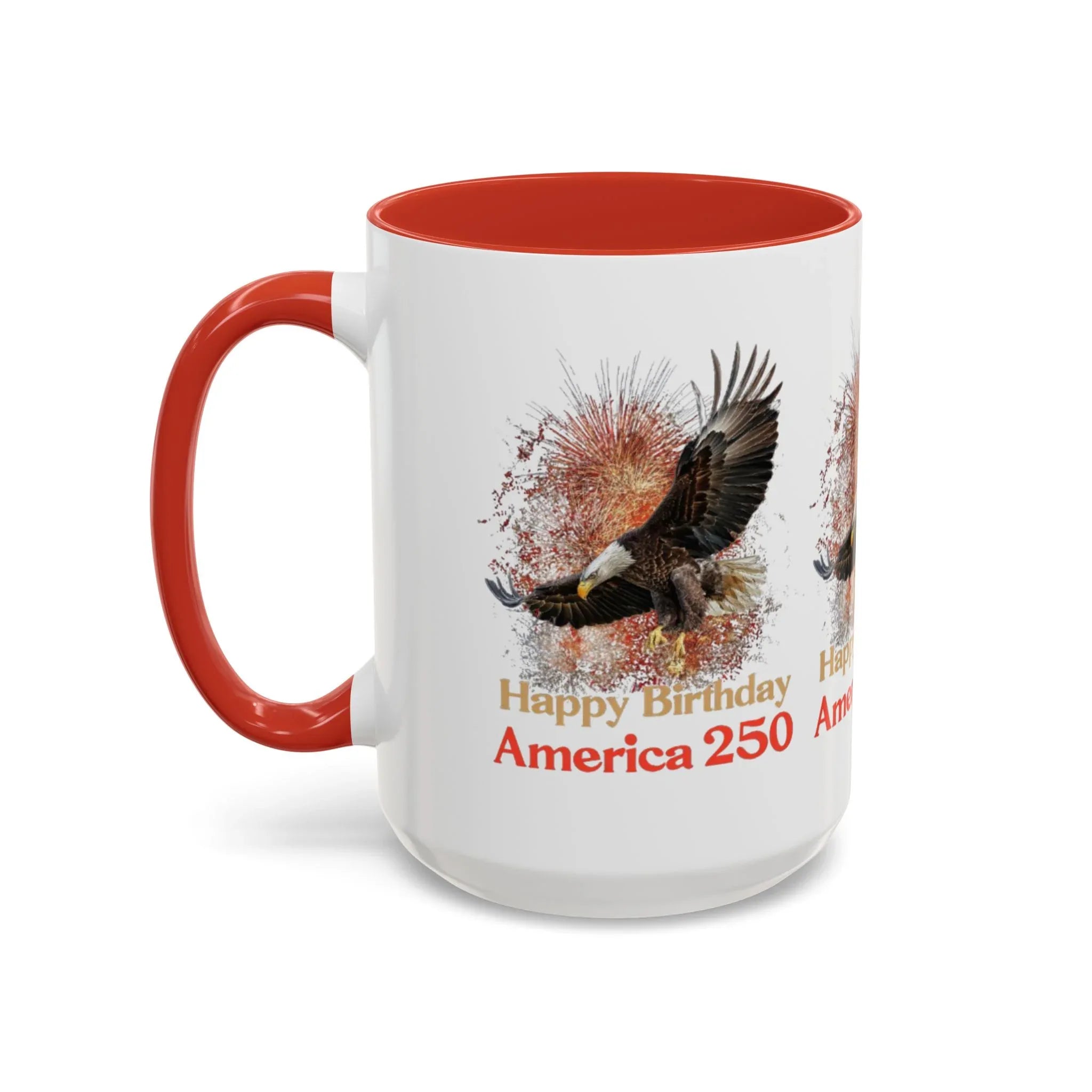 Accent Coffee Mug (11, 15oz) - 250 USA Celebration