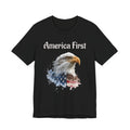 America First Eagle T-Shirt – Patriotic Bald Eagle Tee