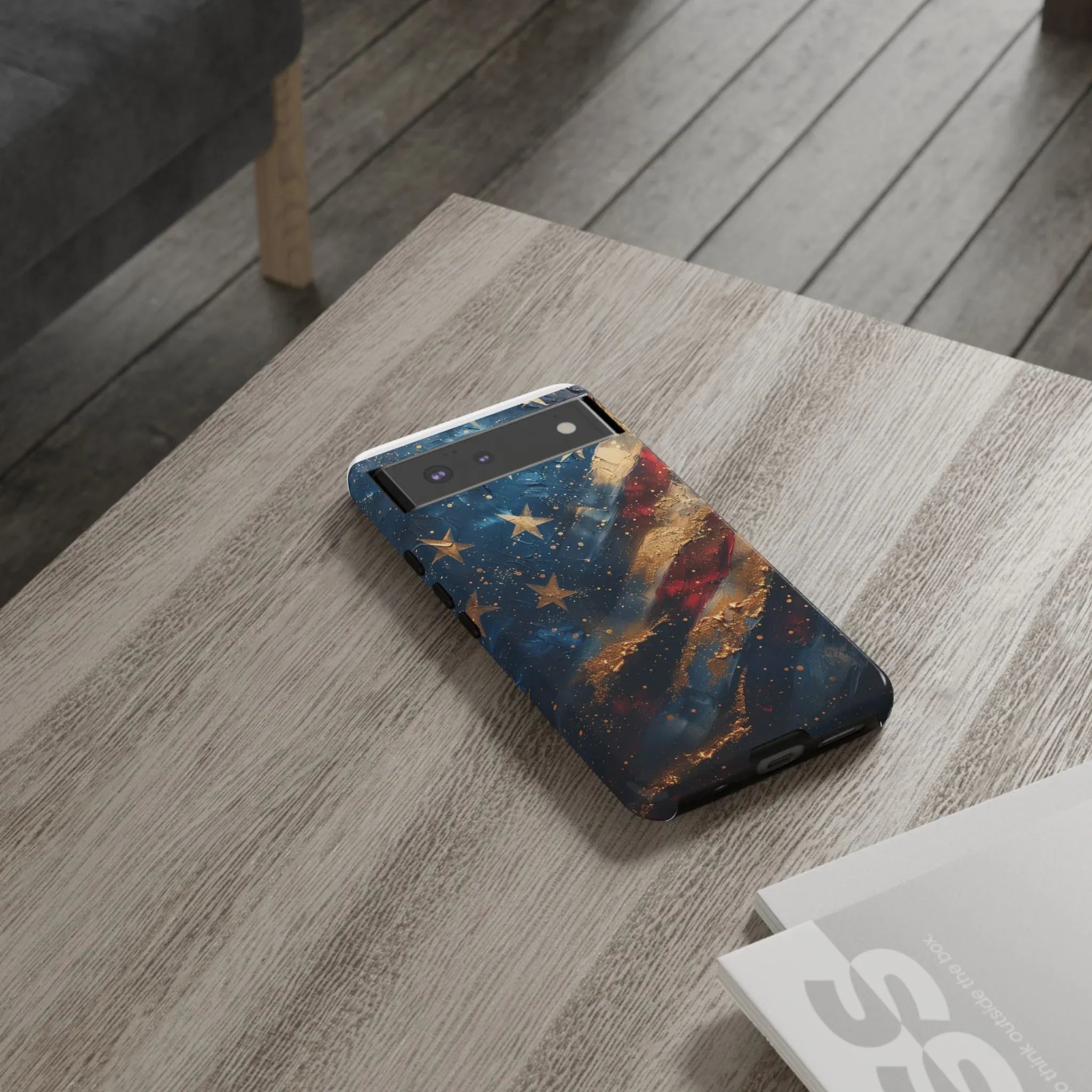 Distressed American Flag phone case | tough cases - 250 USA Celebration