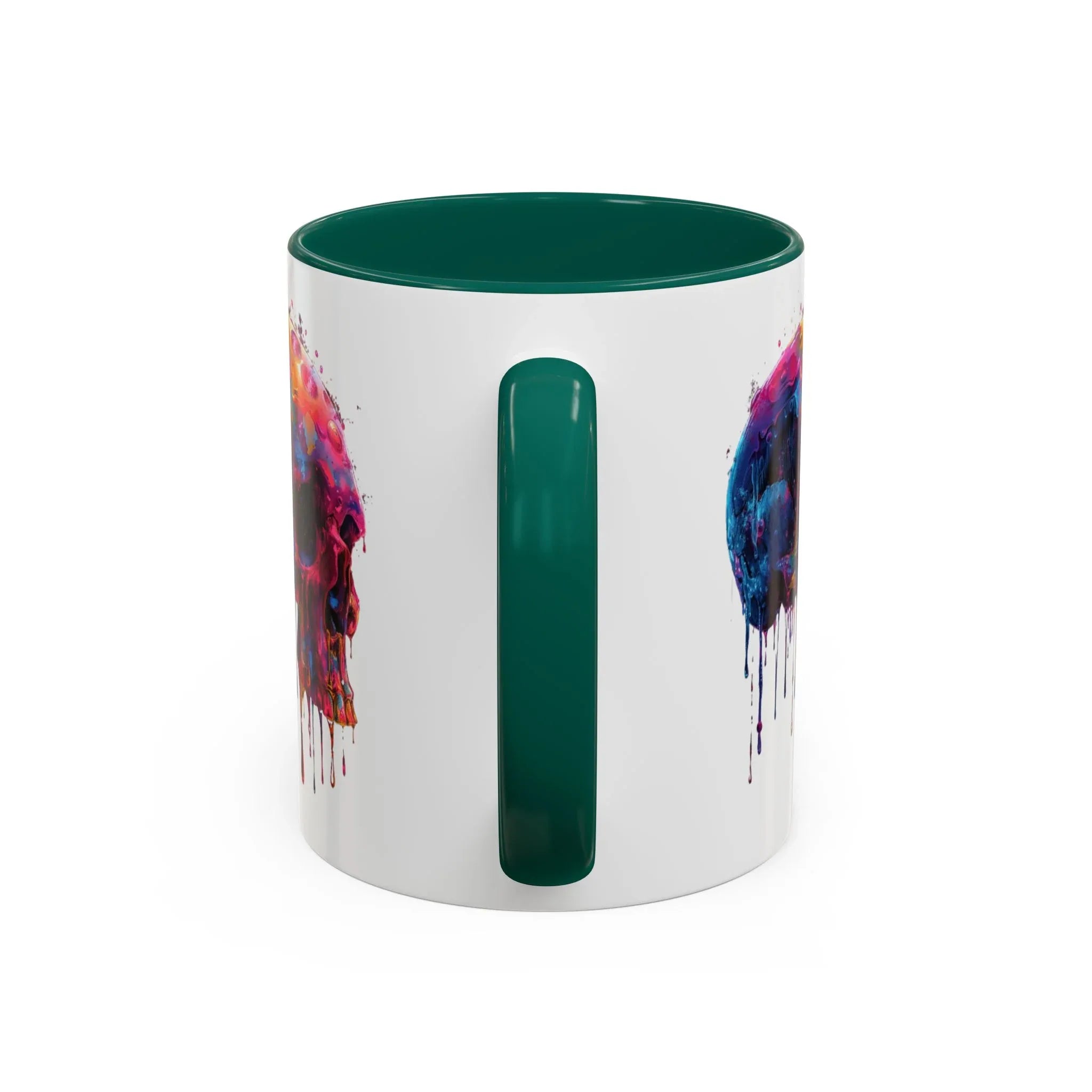 Psychedelic Third Eye Mug | Glowing Mushrooms, Melting Doves, Neon Lava Art - 250 USA Celebration