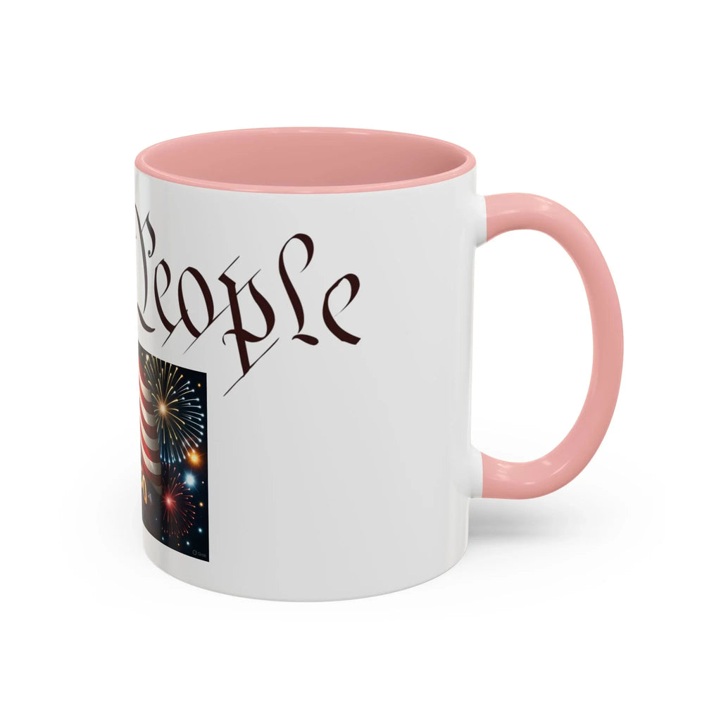 Accent Coffee Mug (11, 15oz) - 250 USA Celebration