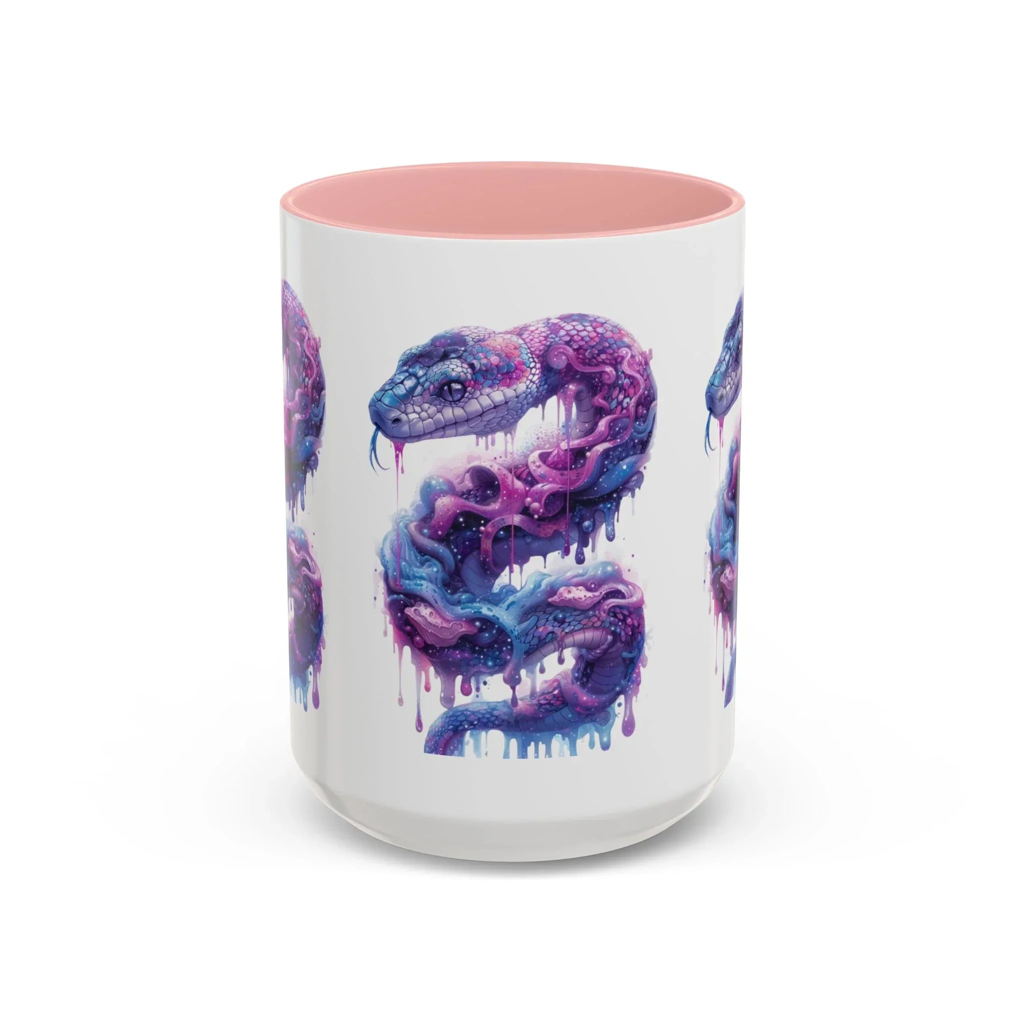 Psychedelic Ouroboros Snake Mug | Rainbow Galaxy Fractal Mushrooms - 250 USA Celebration