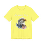 America First Eagle T-Shirt – Patriotic Bald Eagle Tee