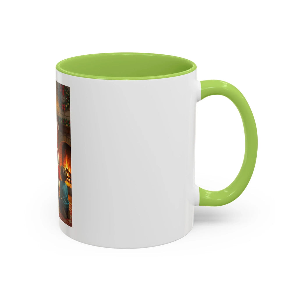 Christmas Santa Coffee Mug, Festive Drinkware for Holiday Cheer, Xmas Gift for Coffee Lovers, Cozy Winter Mug, Santa's Storytime - 250 USA Celebration