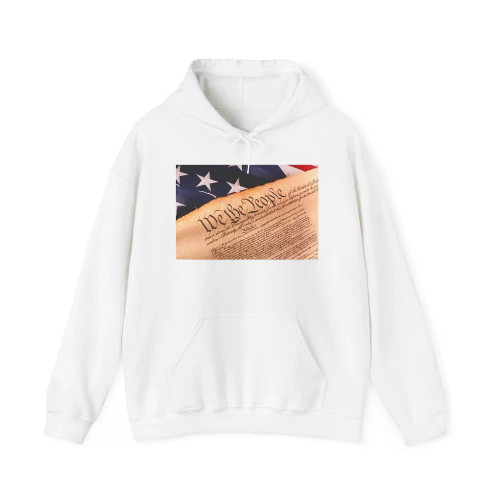 We the People Constitution Hoodie | American Flag Patriotic Sweatshirt - 250 USA Celebration
