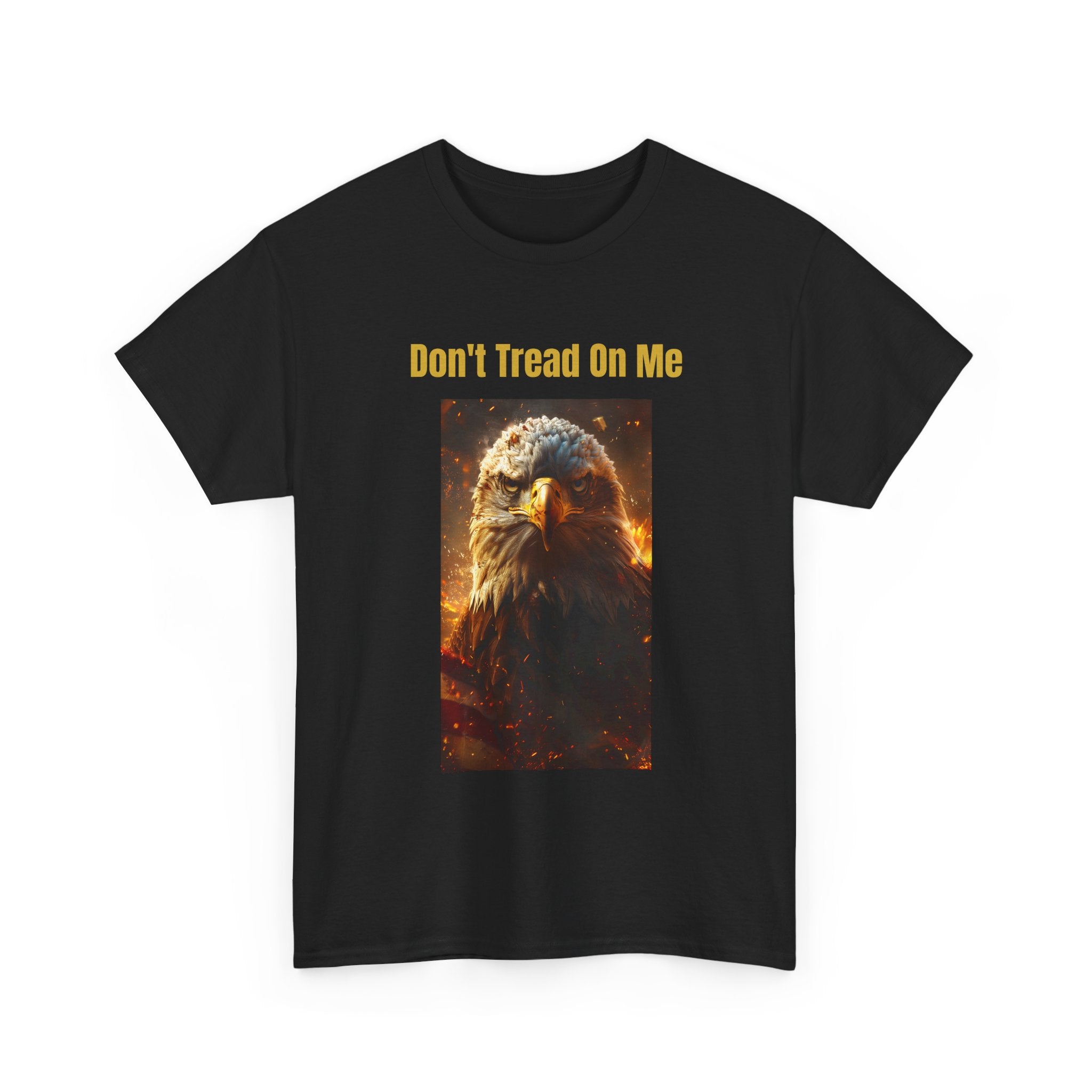 Don't Tread On Me Eagle T-Shirt — Distressed American Flag Patriotic Tee
