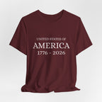 America 1776–2026 T-Shirt — United States of America Patriotic Tee
