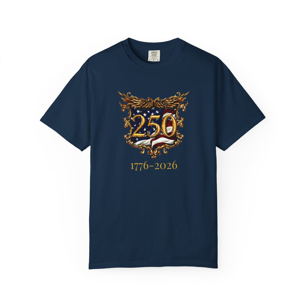250th Anniversary T-Shirt — 1776–2026 Commemorative Tee