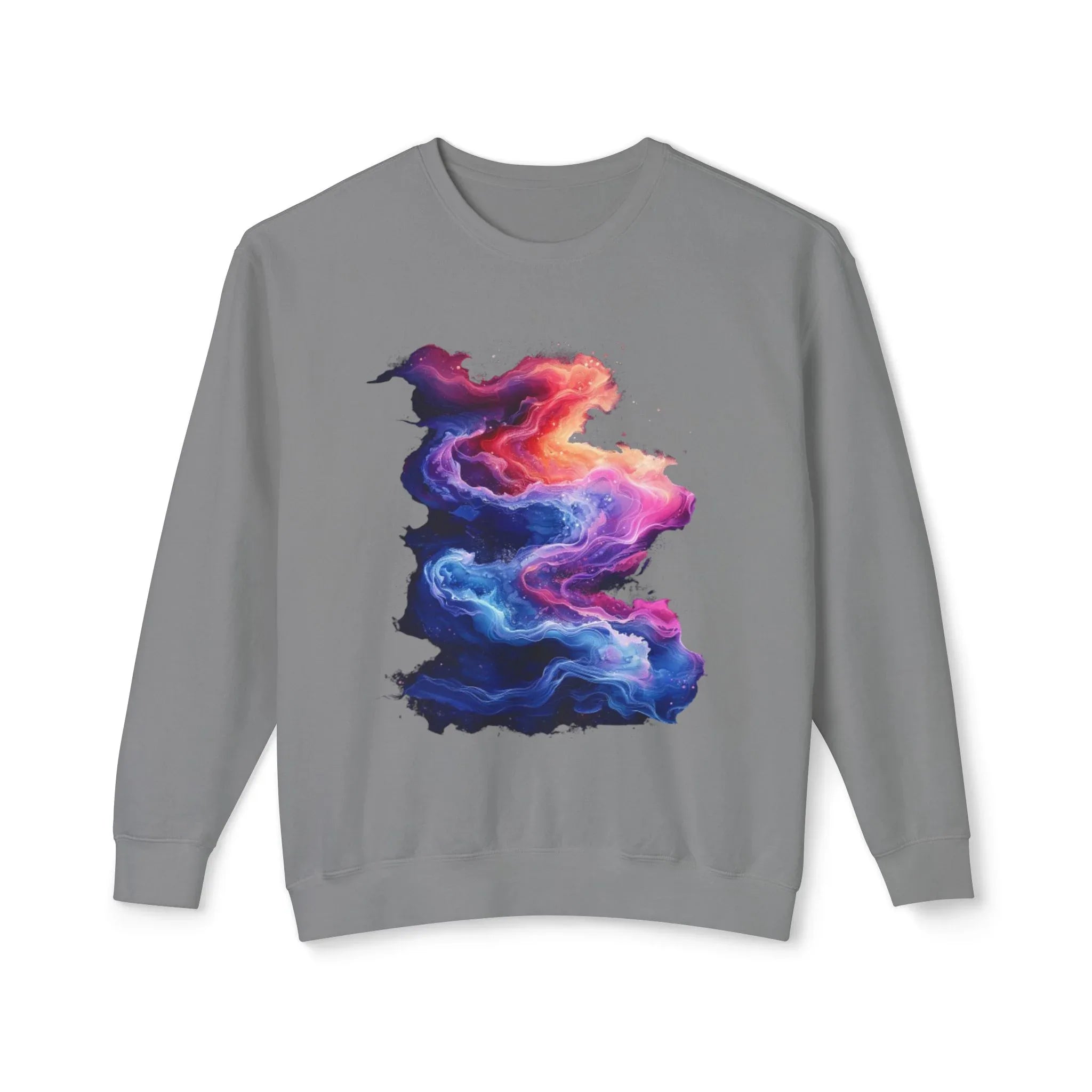 Hyper Bloom Abstract Fracture: Psychedelic tee with shattering florals in electric turquoise & magenta flares. Unisex trippy festival flair! - 250 USA Celebration