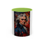Thomas Jefferson Portrait Art Coffee Mug — Vintage Style Accent Mug