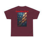 Freedom or Death American Flag T-Shirt | America First Vintage Flag Tee, Patriotic T-Shirt, America First, 250 America - 250 USA Celebration