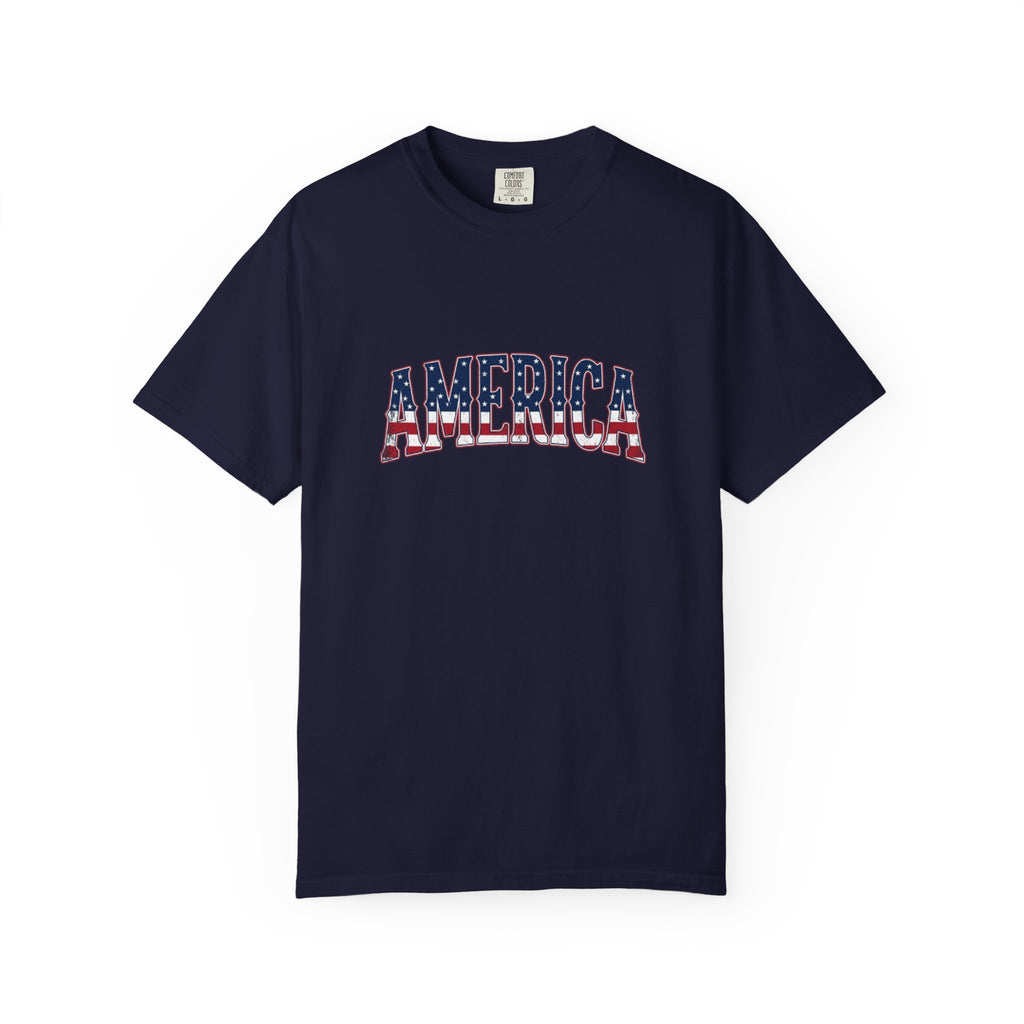Classic America Patriotic T-Shirt - Unisex Comfort Tee