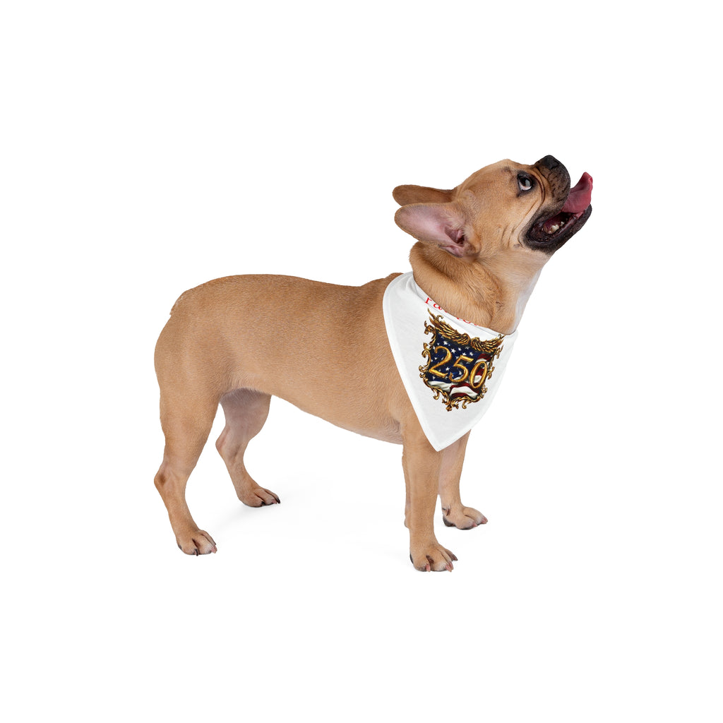 Patriotic Pup 250 Bandana — Americana Pet Bandana for Dogs & Cats