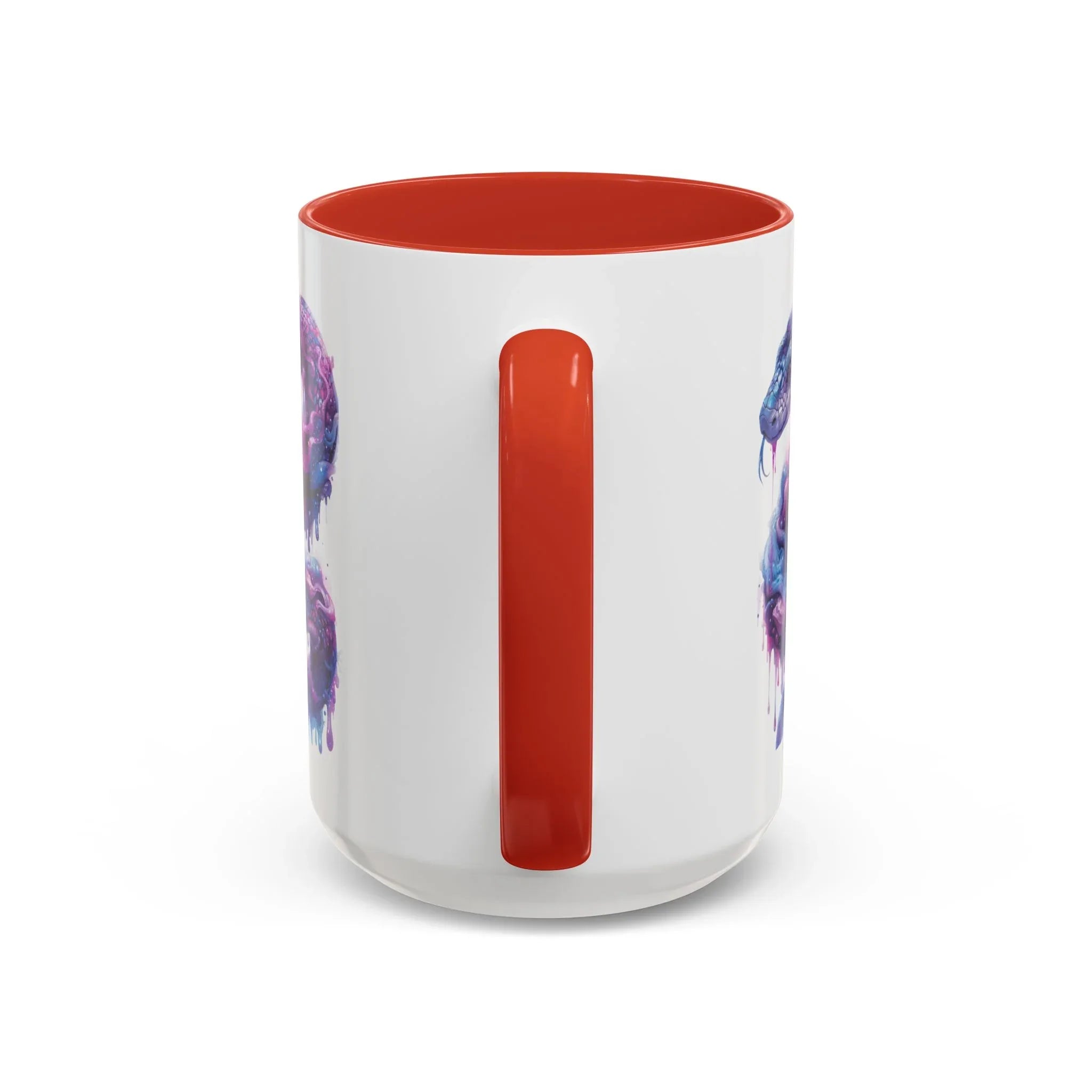Psychedelic Ouroboros Snake Mug | Rainbow Galaxy Fractal Mushrooms - 250 USA Celebration