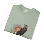 Eagle Illustration Happy Birthday America 250 T-Shirt | Patriotic Bald Eagle Tee - 250 USA Celebration